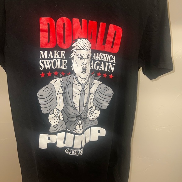 BSL Dom Merch.com Trump T-shirt Size med - Picture 3 of 6